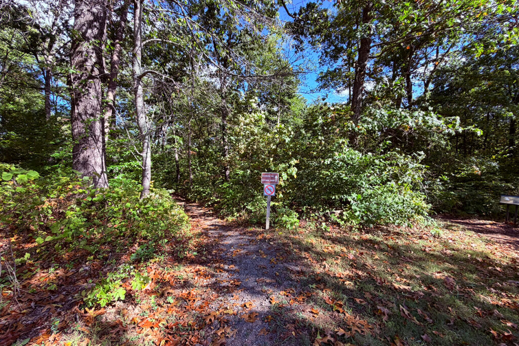 Hiking at Balls Bluff